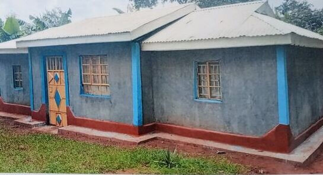 The same home after Nyumba Nzuri finishing and painting